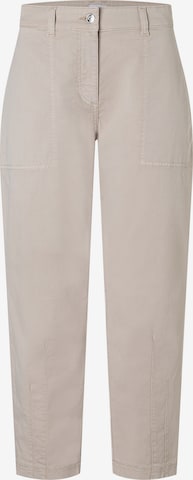 Pantalon chino 'Ebby' MAC en beige : devant