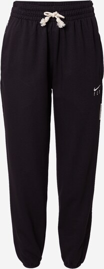 Pantaloni sport NIKE pe negru / alb, Vizualizare produs