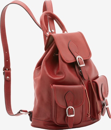 Sac à dos Viola Castellani en rouge : devant