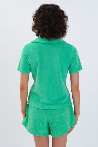 žalia Aligne Marškinėliai 'Fiora'