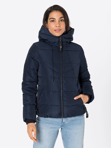 Veste mi-saison QS en bleu : devant