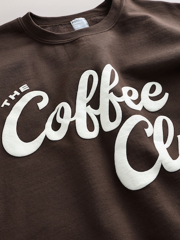 Felpa di Next in marrone