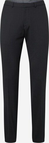 s.Oliver BLACK LABEL Regular Pleated Pants in Black: front