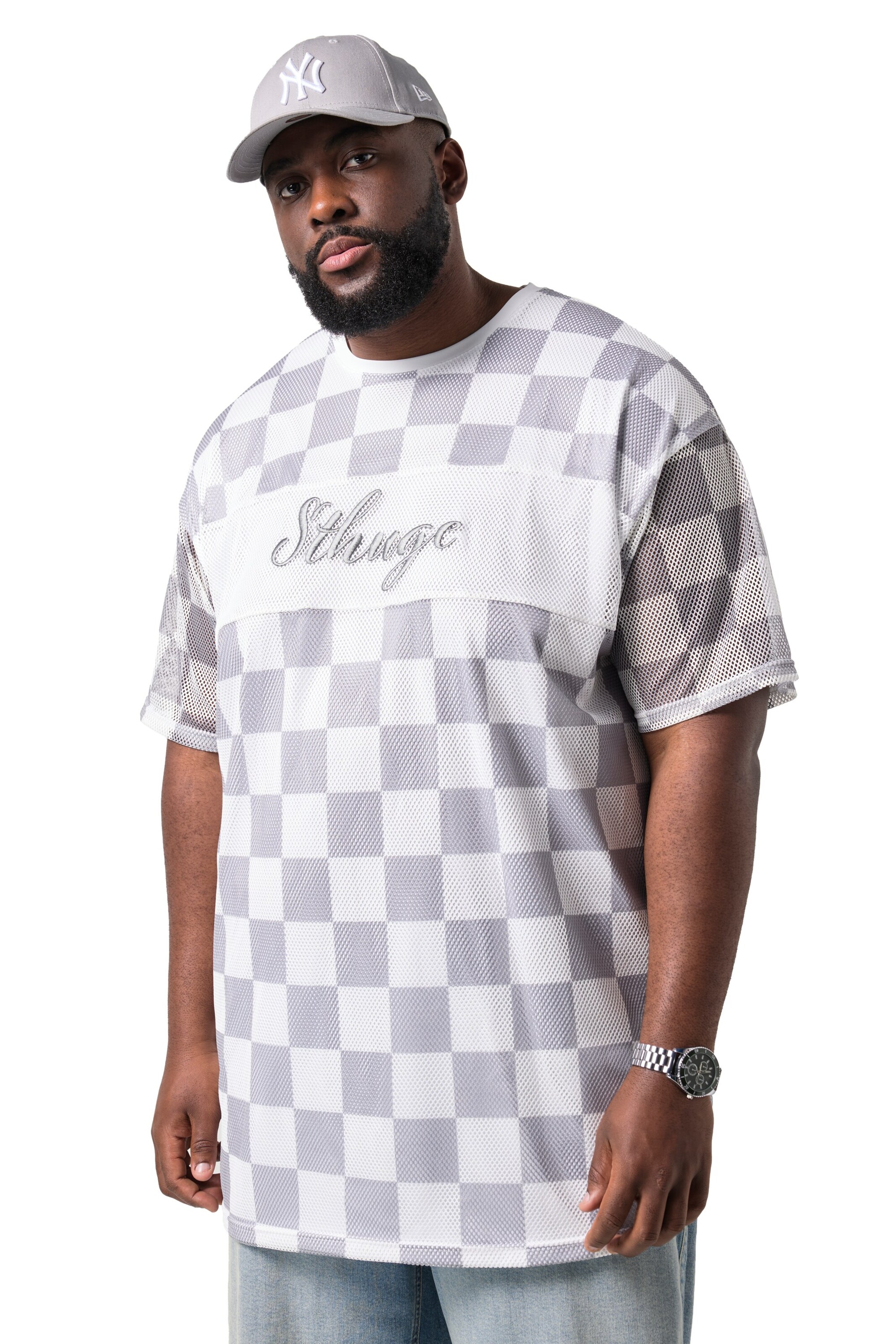 STHUGE T-Shirt in Weiß: Vorderseite