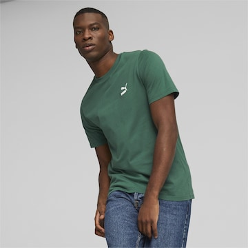 PUMA Тениска в зелено: отпред