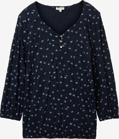 TOM TAILOR Bluse in navy / opal, Produktansicht