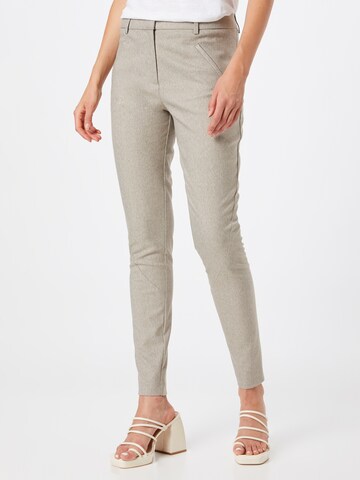 FIVEUNITS Skinny Trousers 'Angelie' in Grey: front
