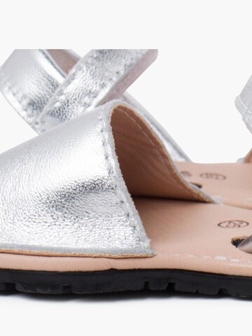 Pisamonas Sandalen in Zilver