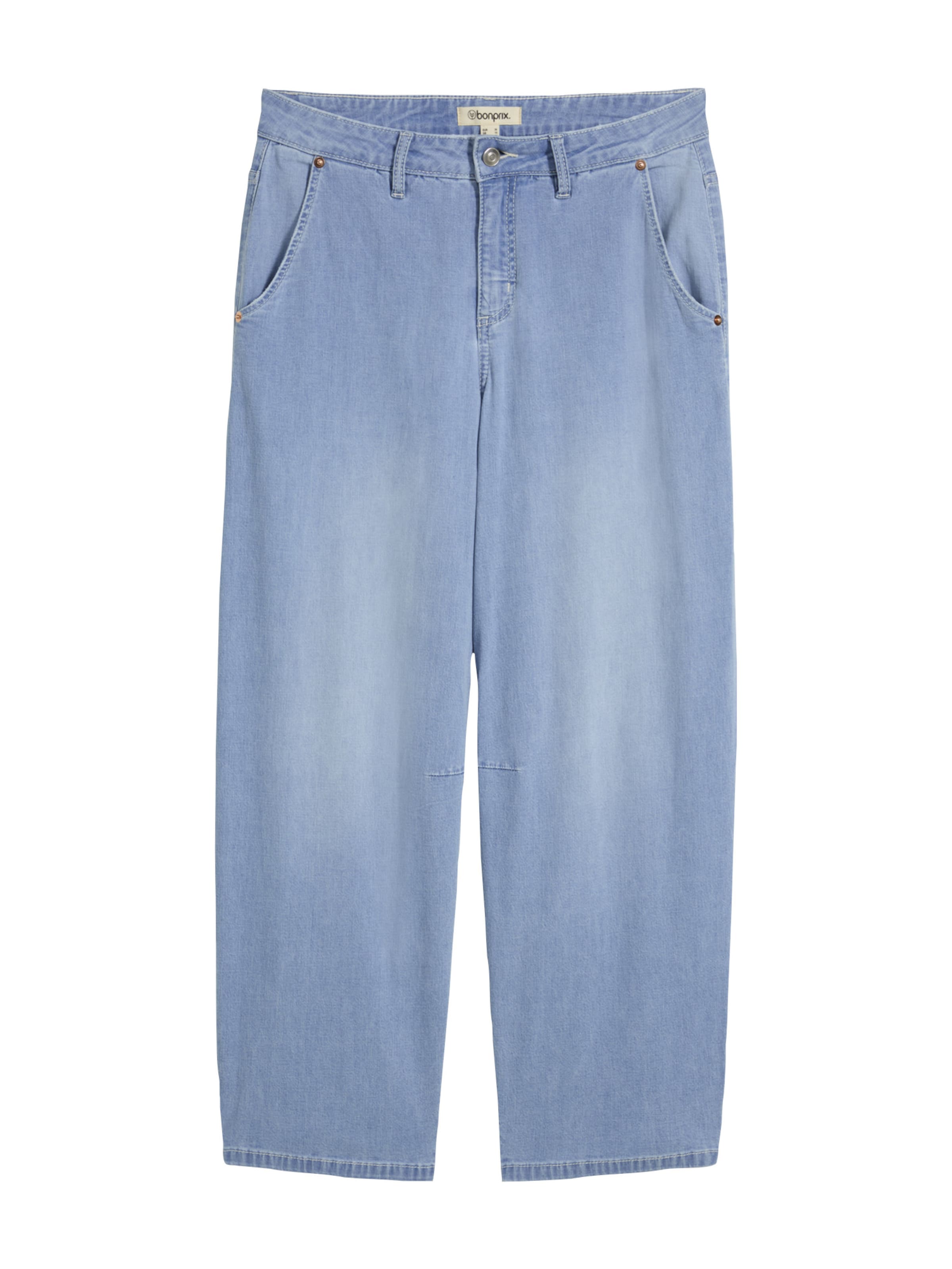 bonprix Loosefit Jeans in Blauw: voorkant