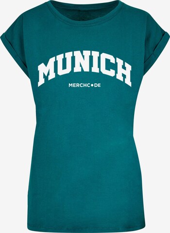 Maglietta 'Munich' di Merchcode in verde: frontale