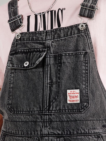 Wide Leg Salopette en jean LEVI'S ® en noir