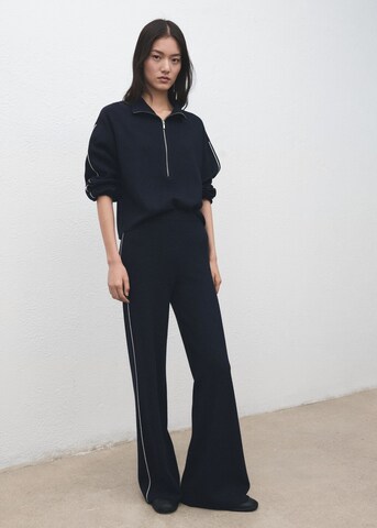 MANGO Wide leg Pants 'Cosmus' in Blue