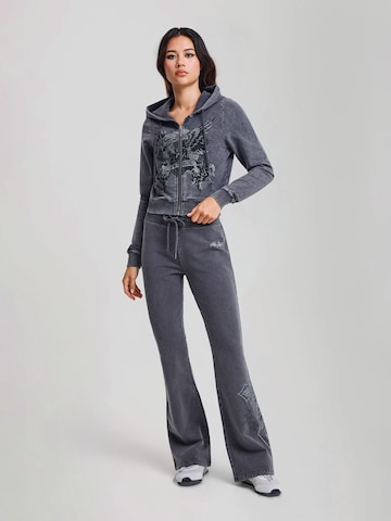Bootcut Pantaloni de la Ed Hardy pe negru