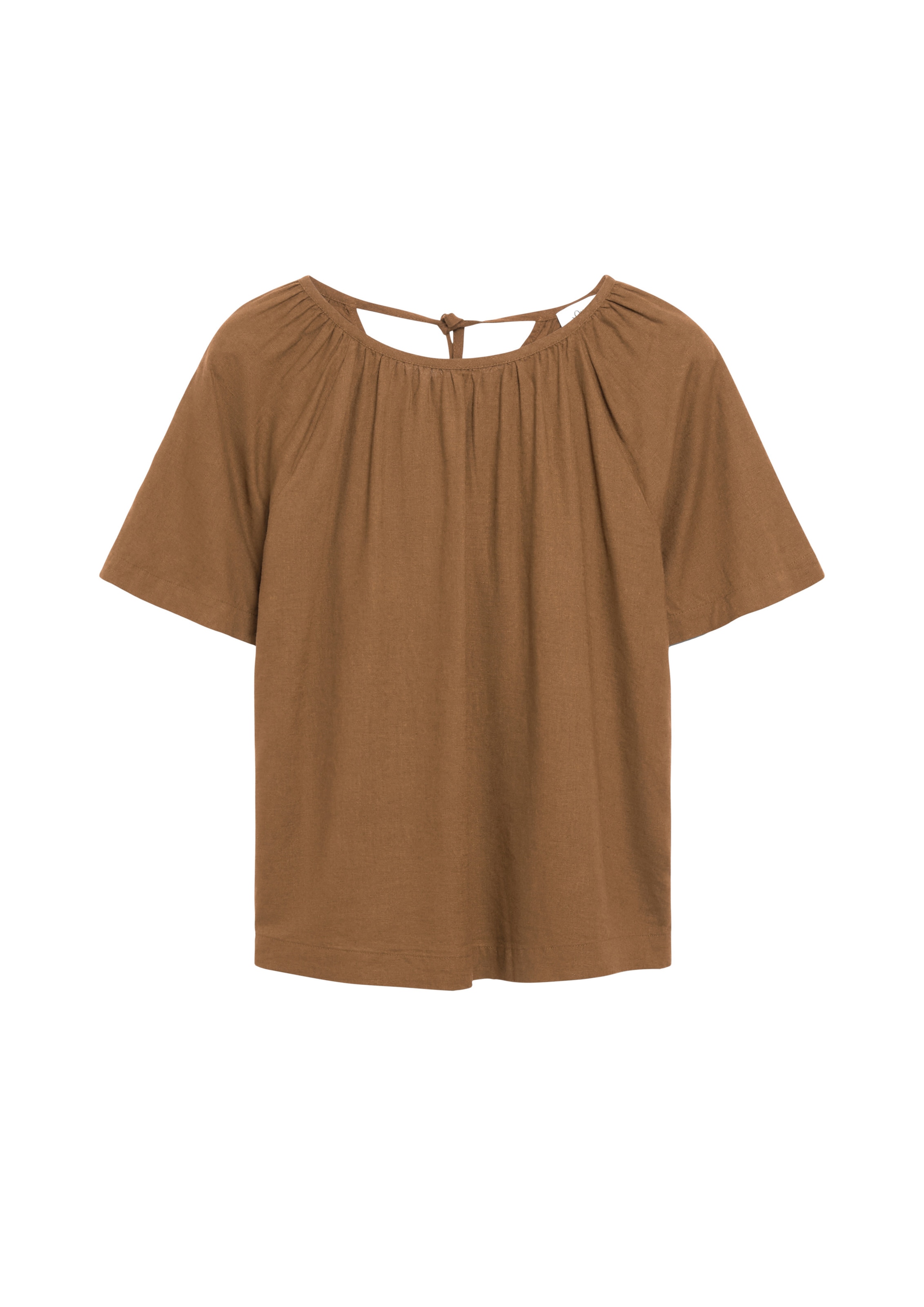 s.Oliver Bluse in Braun: Vorderseite