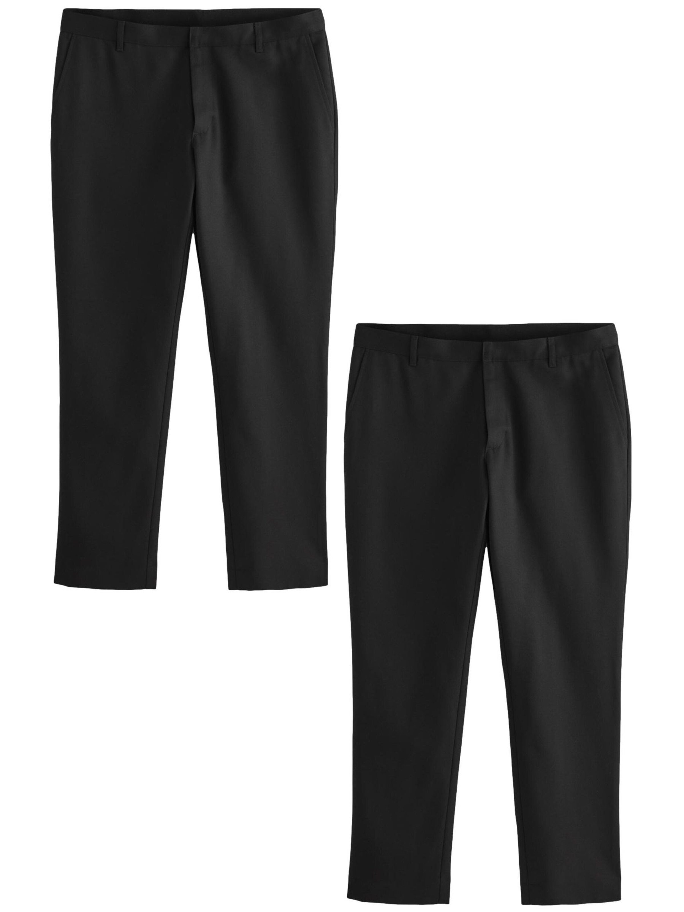 Next tavaline Püksid, värv must: eest vaates