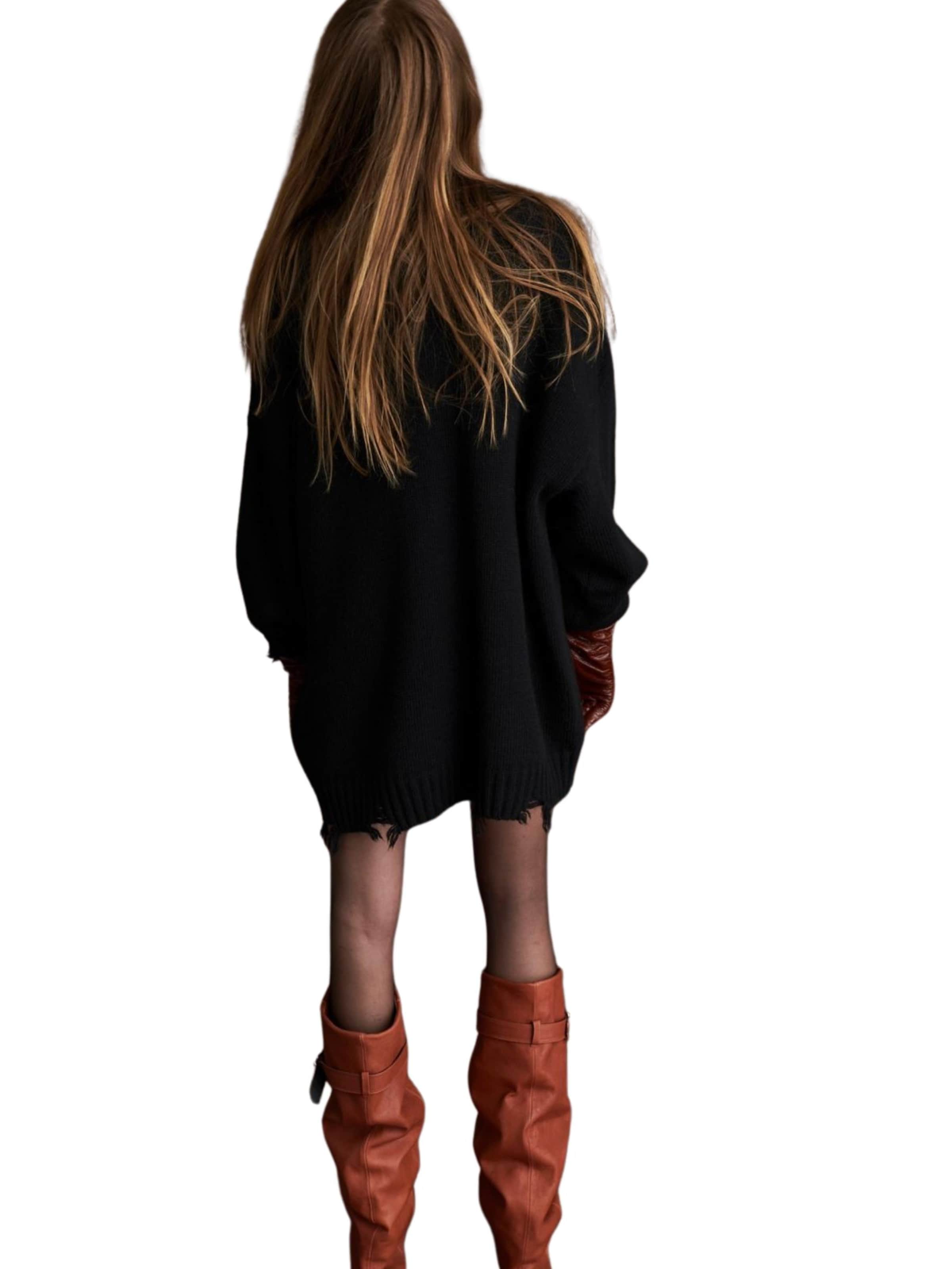 Aniye By Sweater in Black