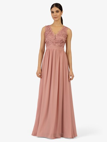 Robe de soirée APART en rose : devant