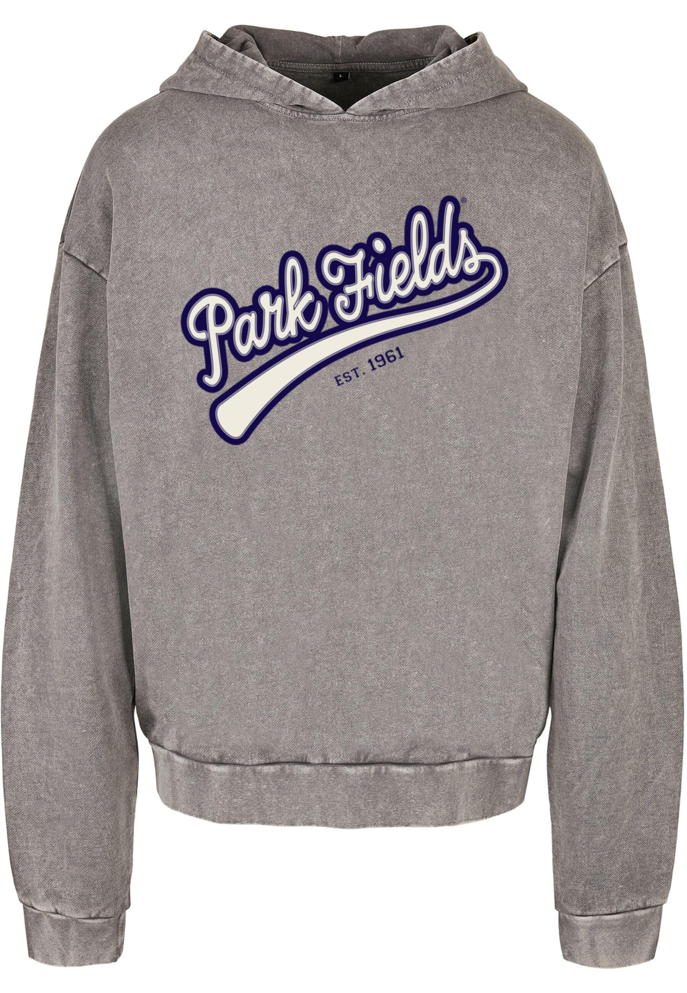 Merchcode Sweatshirt 'Park Fields - Forty Five' in Grau: Vorderseite