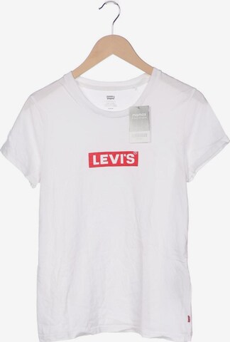 LEVI'S T-Shirt M in Weiß: predná strana