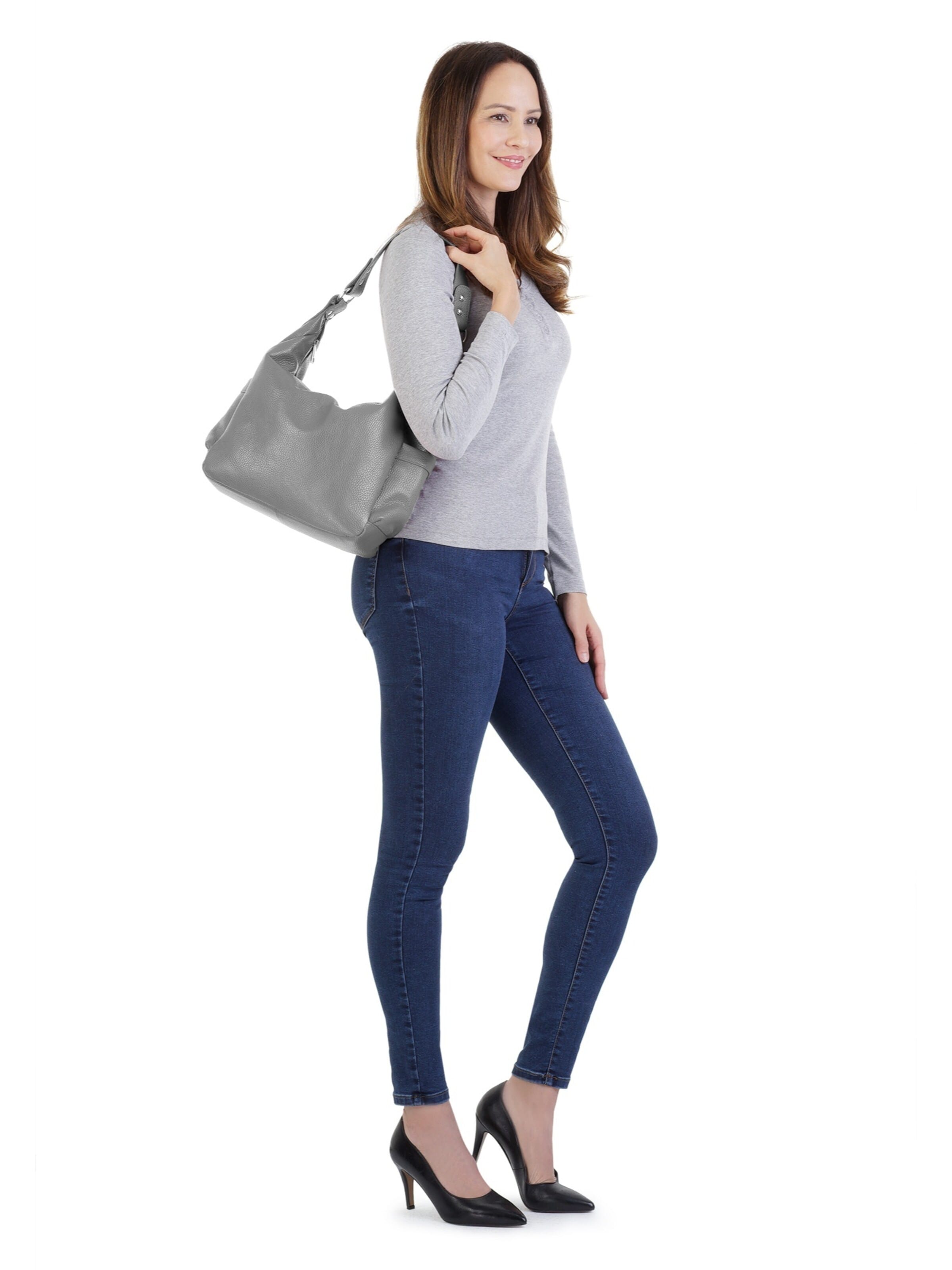 Sac bandoulière Samantha Look en gris