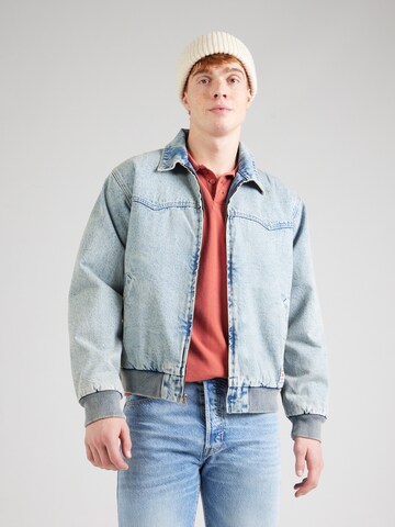 LEVI'S ® Φθινοπωρινό και ανοιξιάτικο μπουφάν σε μπλε: μπροστά