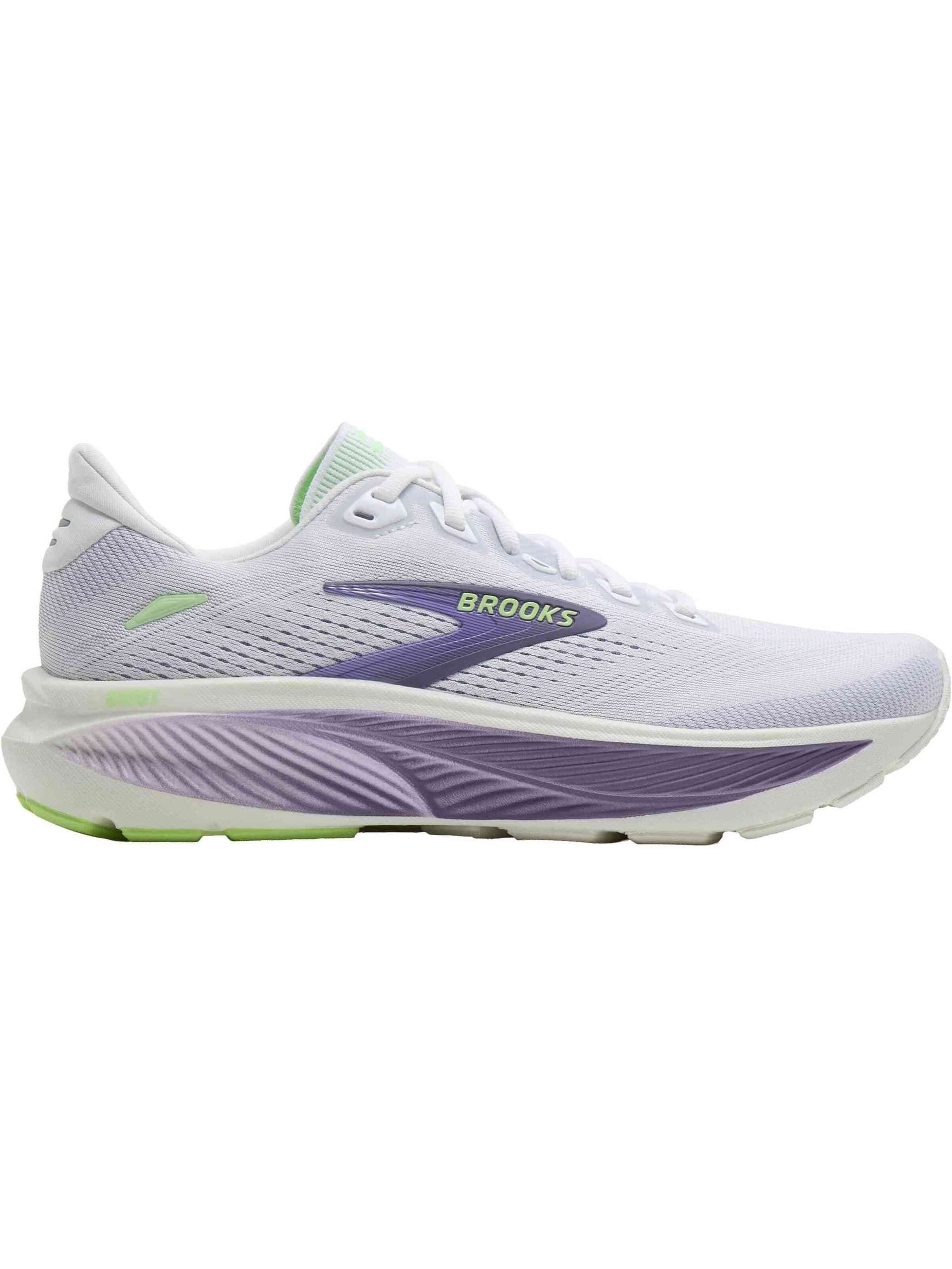 Chaussure de course '1204821B194 GHOST 18 W' BROOKS en blanc : devant
