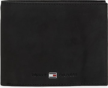 TOMMY HILFIGERNovčanik 'JOHNSON TRIFOLD' - crna boja: prednji dio