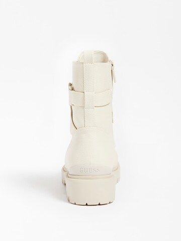 Bottines à lacets 'ODANNA' GUESS en beige