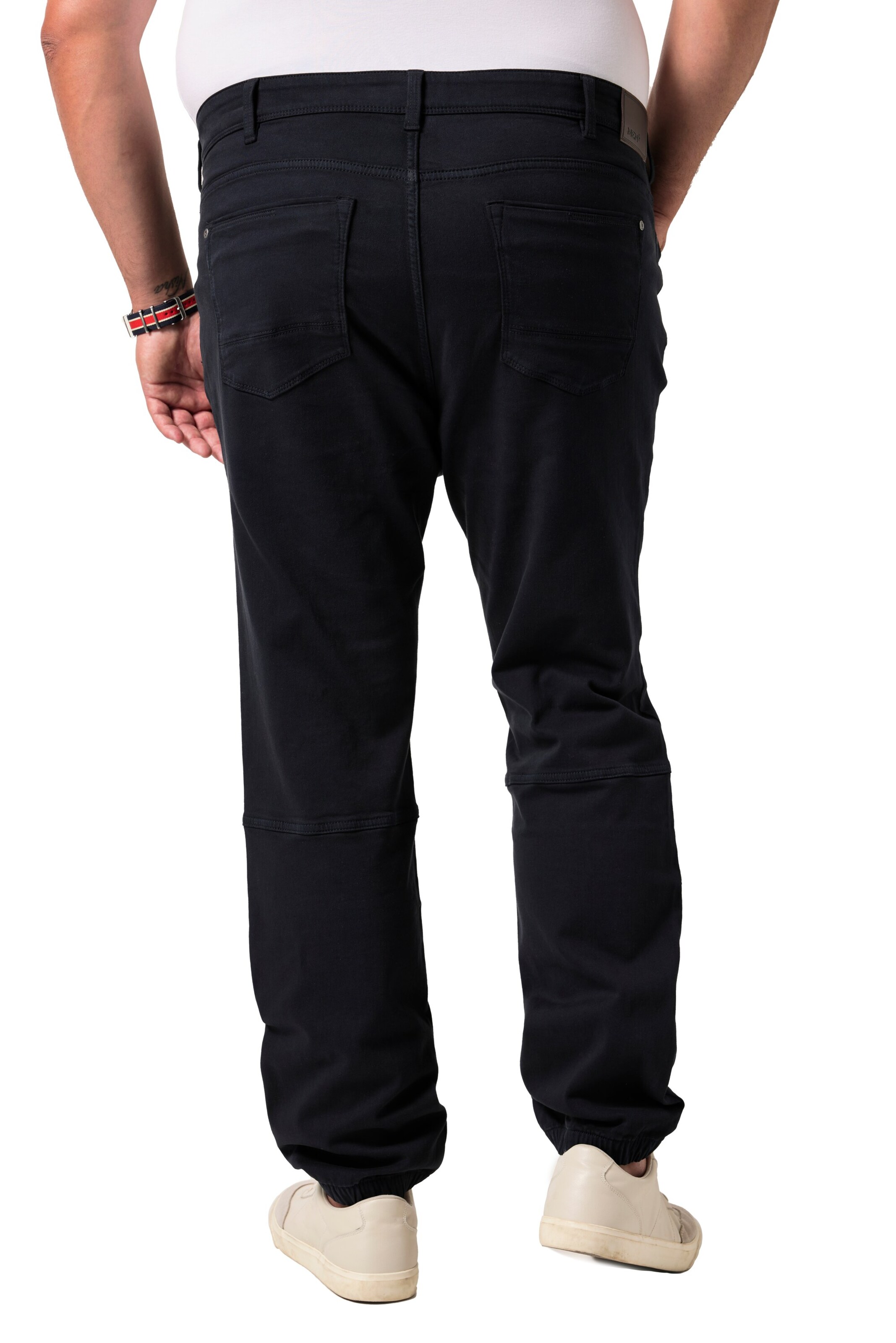 Men Plus Loosefit Hose in Blau