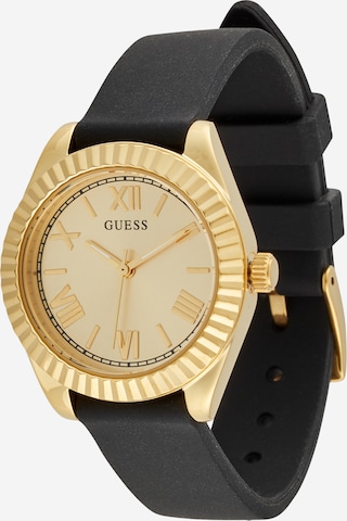 GUESS Analog klokke i svart: forside