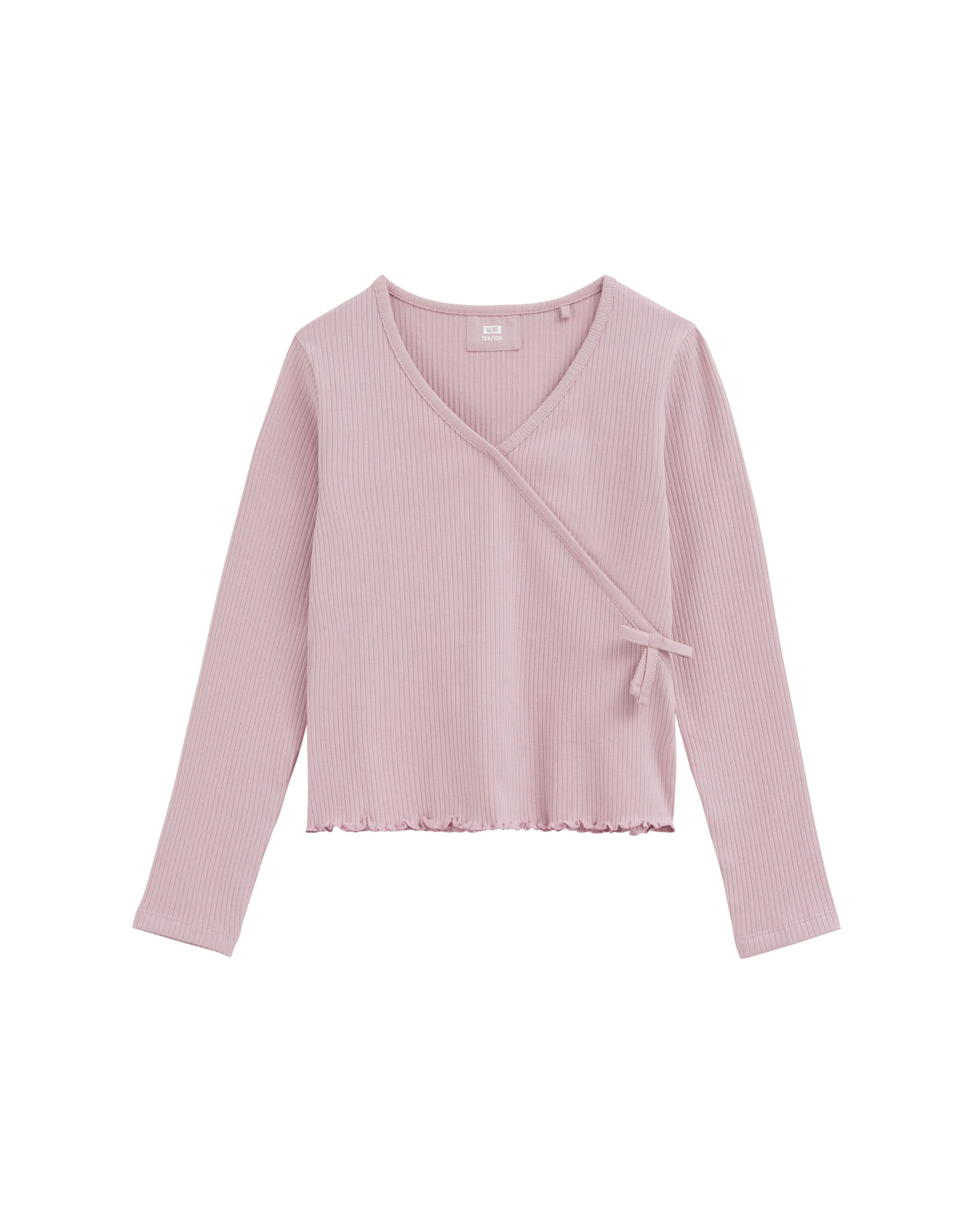 WE Fashion Shirt in Lila: voorkant