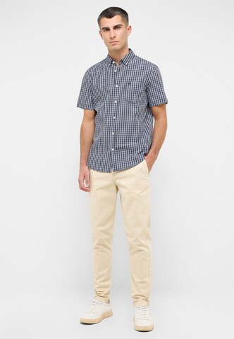 MUSTANG Regular Fit Hemd in Blau