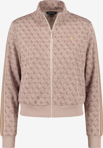 Hanorac de la GUESS pe bej: față