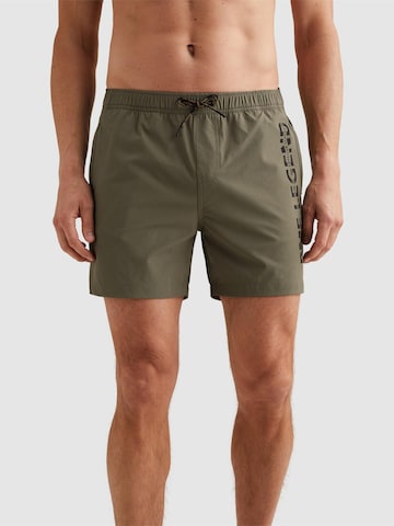 PME Legend Broek 'Airframe swim shorts' in Groen: voorkant
