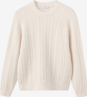 MANGO MAN Pullover in Beige: Vorderseite