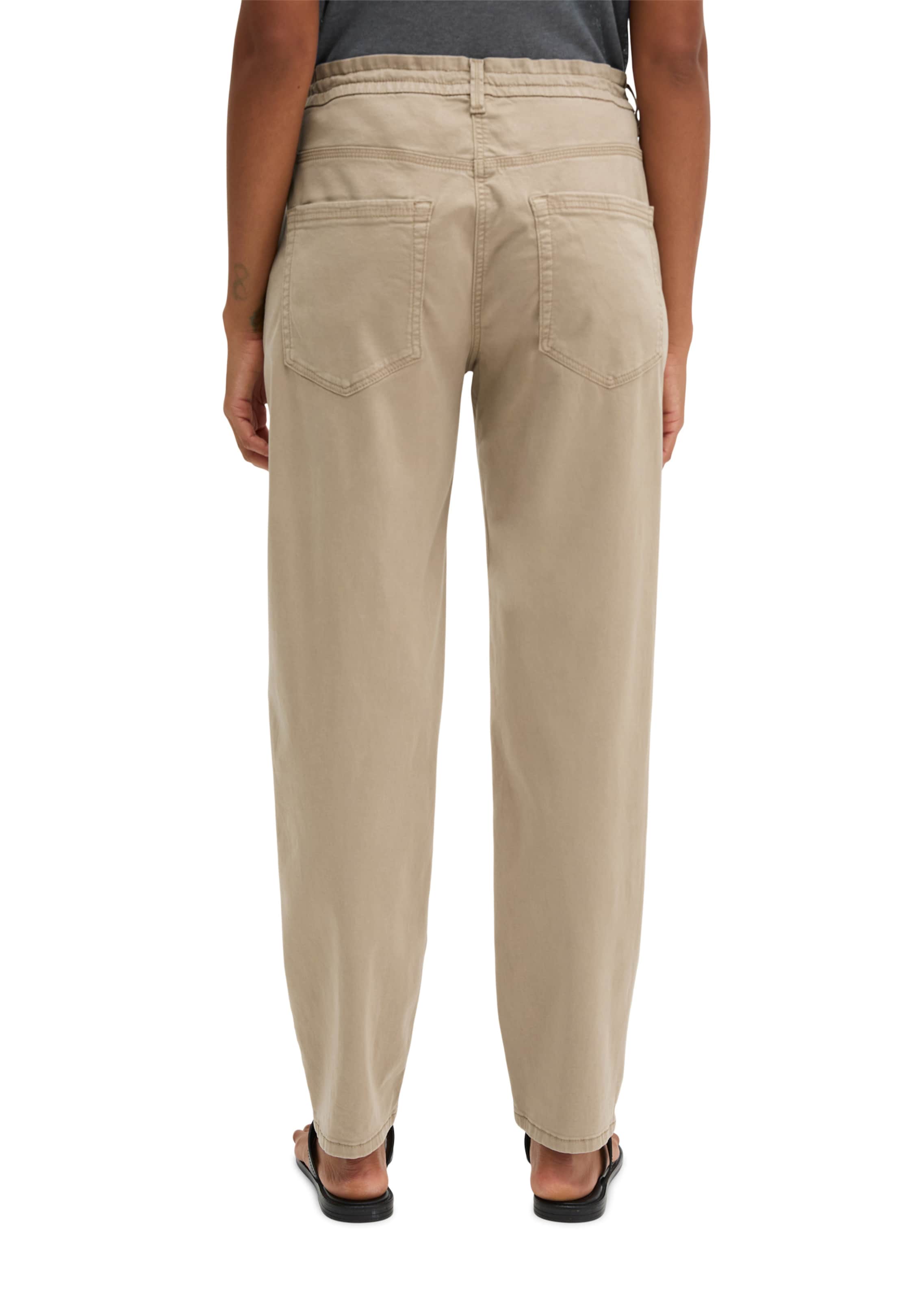 Marc O'Polo Loosefit Broek 'Theda' in Beige