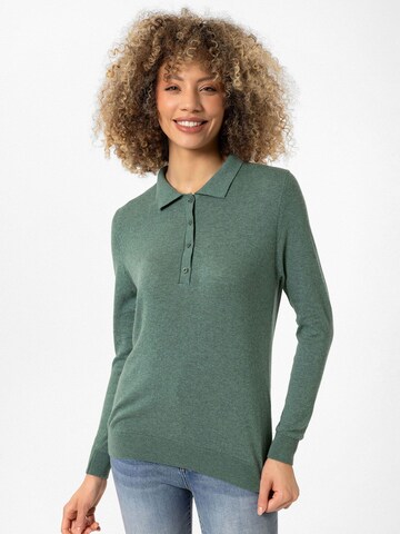 Williot Sweater in Green: front