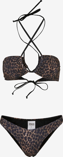 XXXL dydžio Bikinis iš Urban Classics, spalva – brokato spalva / juoda, Prekių apžvalga