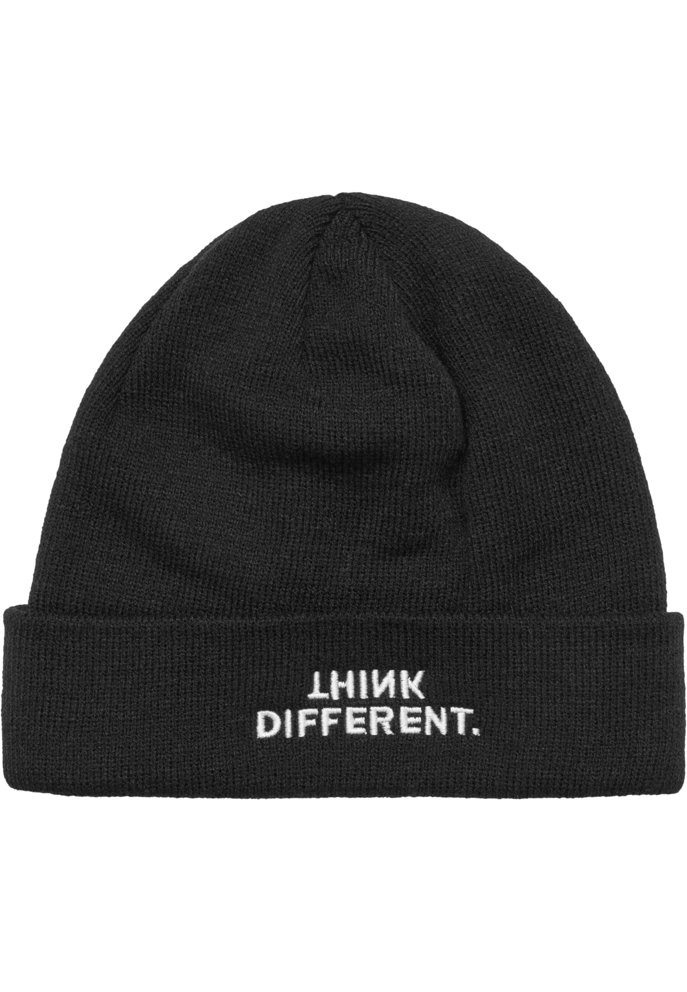 Miss Tee - Gorros 'Think Different' em preto: frente