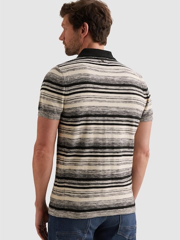 PME Legend Paita 'Polo shirt with color gradient and badge' värissä sininen