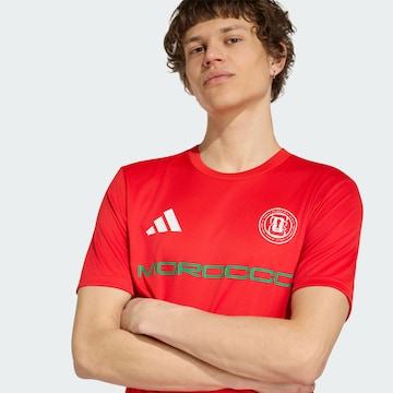 T-Shirt fonctionnel ADIDAS PERFORMANCE en rouge