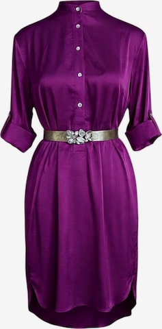 Georgiana Datcu - Túnica 'Royal' em roxo: frente
