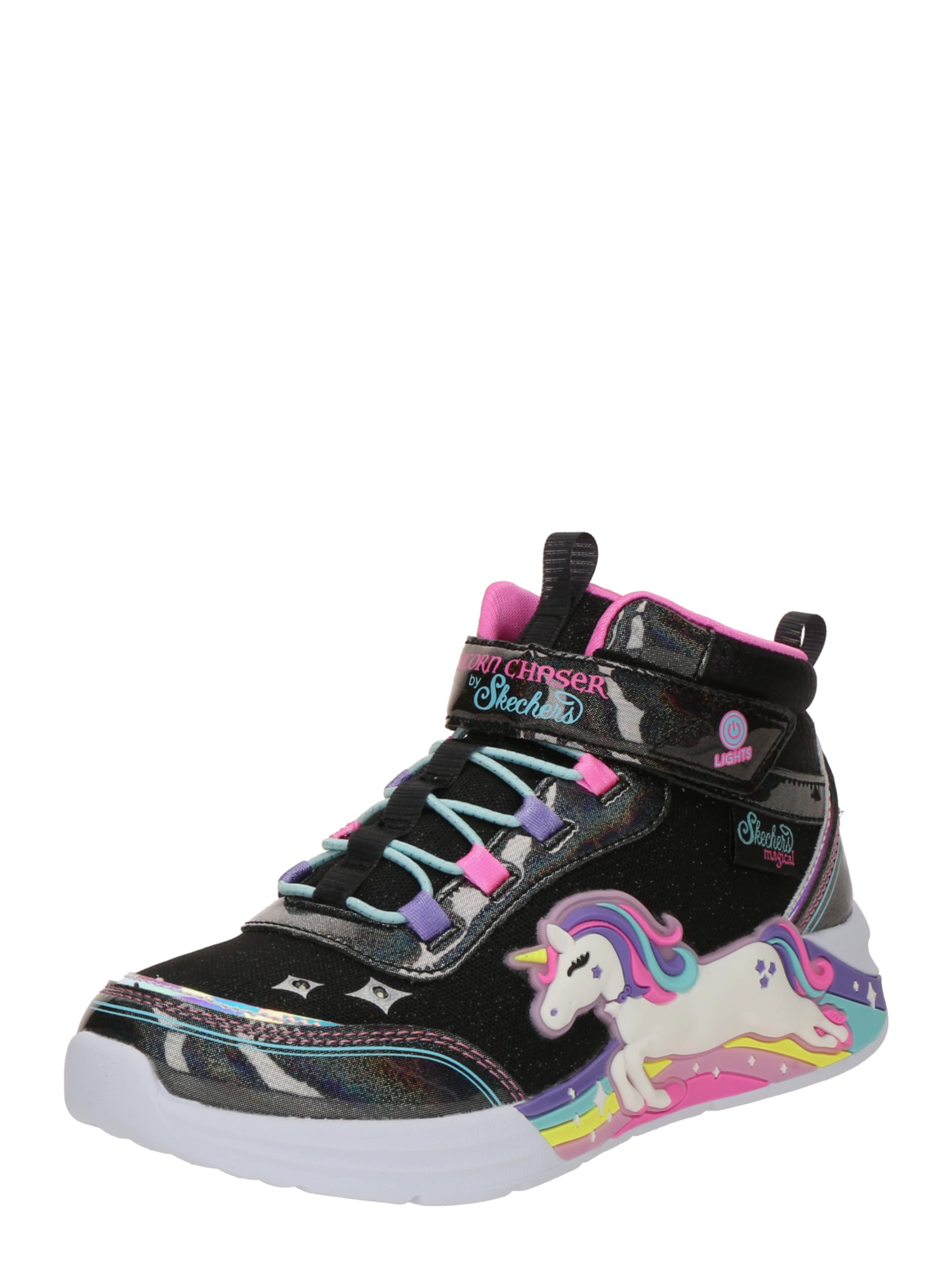 SKECHERS Trampki 'UNICORN CHASER' w kolorze czarny: przód