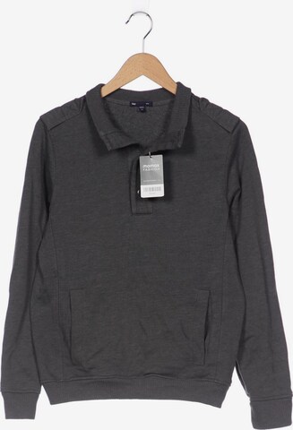 GAP Sweatshirt & Zip-Up Hoodie in XS in Grey: front