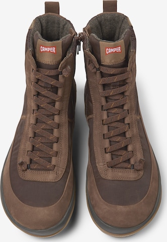 CAMPER Lace-Up Boots 'PEU PISTA' in Brown