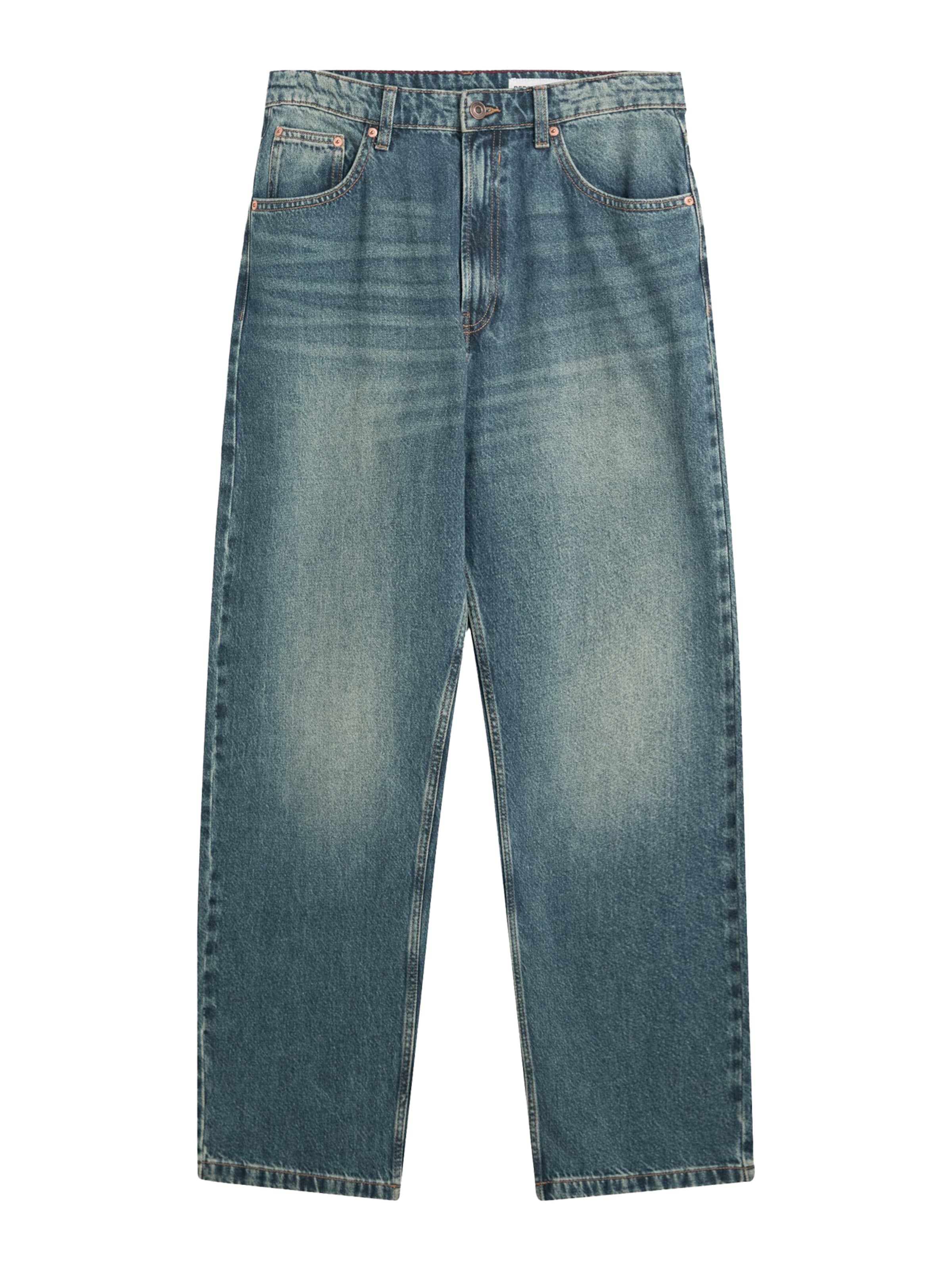 Jean Bershka en vert : devant