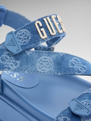 GUESS Sandals 'Fetta' in Blue