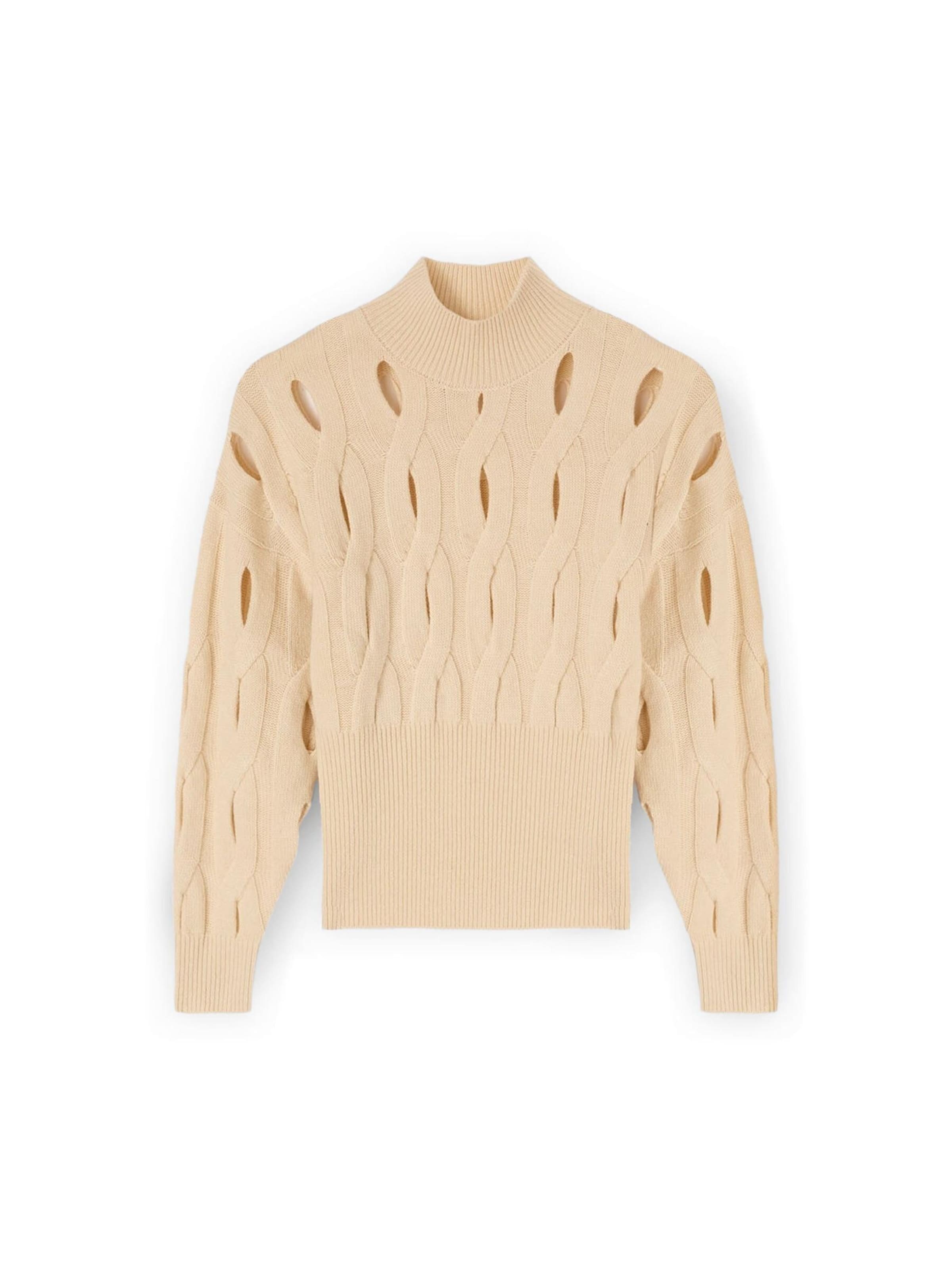 MOTIVI Trui in Beige: voorkant