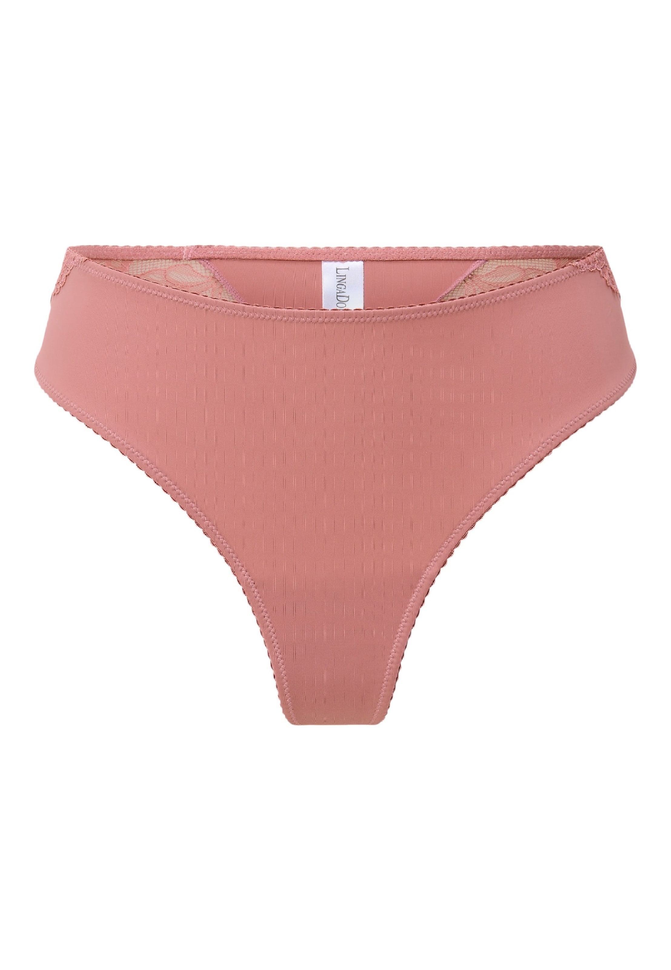 String di LingaDore in rosa: frontale