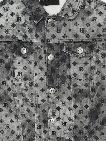 John Richmond Übergangsjacke 'Monogram' in Grau